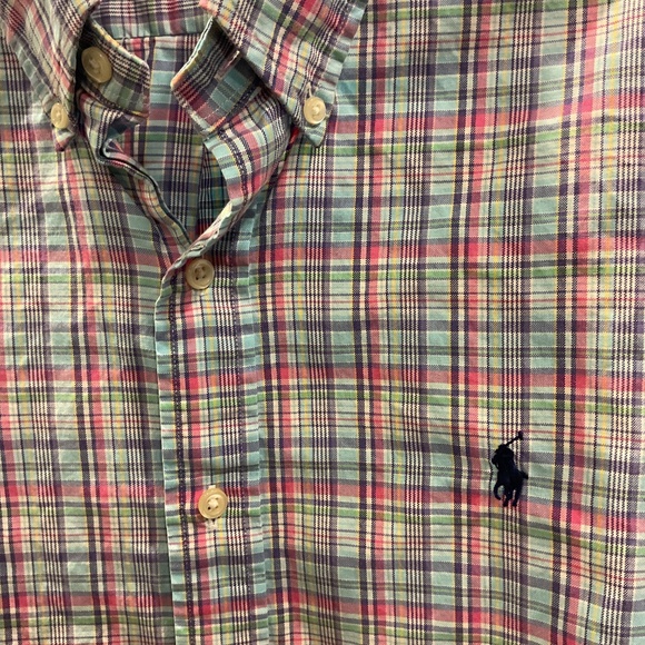 Men’s Ralph Lauren Long Sleeve Button Down Shirt, Size Medium - Picture 3 of 3